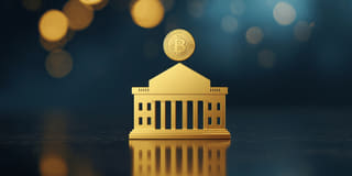 News-style visual focused on institutional interest in crypto ETFs