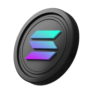 Solana (SOL) coin displayed next to the hero banner area