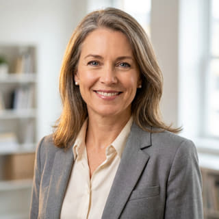 Sarah Coleman, listed as Chief Financial Officer at Requindale, in a profile image
